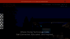 What Cedia.net website looked like in 2020 (3 years ago)