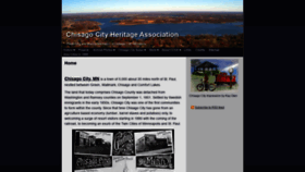 What Chisagocityheritage.org website looked like in 2020 (3 years ago)