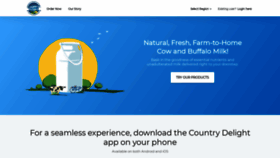 What Countrydelight.in website looked like in 2020 (3 years ago)