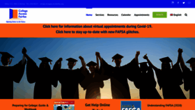 What Collegeaccessfairfax.org website looked like in 2020 (3 years ago)