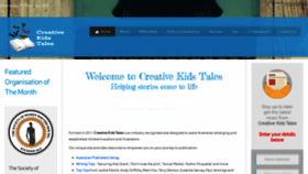 What Creativekidstales.com.au website looked like in 2020 (3 years ago)