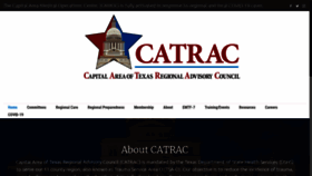 What Catrac.org website looked like in 2020 (3 years ago)