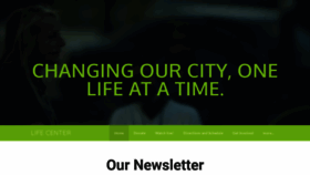 What Changingourcity.org website looked like in 2020 (3 years ago)