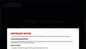 What Captstevesrivertours.com website looked like in 2020 (3 years ago)