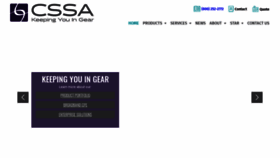 What Cssa.net website looked like in 2020 (3 years ago)