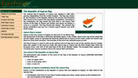 What Cyprusflag.net website looked like in 2020 (3 years ago)