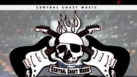 What Centralcoastmusic.com website looked like in 2020 (3 years ago)