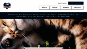 What Columbiavet.com website looked like in 2020 (3 years ago)