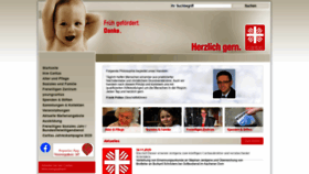 What Caritas-mg.de website looked like in 2020 (3 years ago)