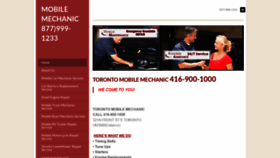 What Canadianmobilemechanic.com website looked like in 2020 (3 years ago)