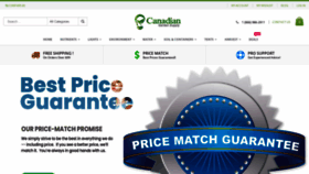 What Canadiangardensupply.com website looked like in 2020 (3 years ago)
