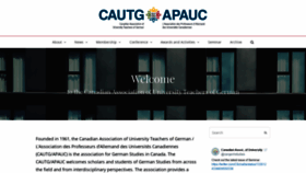 What Cautg.org website looked like in 2020 (3 years ago)