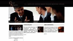 What Carvajalabogados.org website looked like in 2020 (3 years ago)