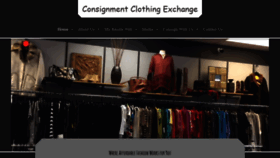 What Consignmentclothingexchange.com website looked like in 2020 (3 years ago)