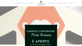 What Campuscoworkingmilano.it website looked like in 2020 (3 years ago)