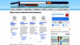 What Cachoeiroitapemirim.com.br website looked like in 2020 (3 years ago)