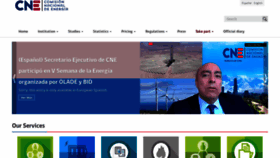 What Cne.cl website looked like in 2020 (3 years ago)