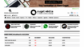 What Cugat.cat website looked like in 2020 (3 years ago)
