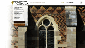 What Citeaux-abbaye.org website looked like in 2020 (3 years ago)