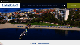 What Catamaranresort.com website looked like in 2020 (3 years ago)