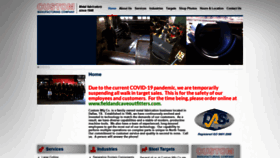What Custommfgco.com website looked like in 2020 (3 years ago)