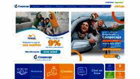 What Coopecaja.fi.cr website looked like in 2020 (3 years ago)