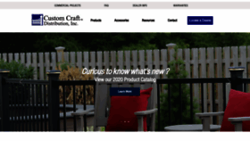 What Customcraftdist.com website looked like in 2020 (3 years ago)