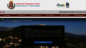 What Comunecaramanicoterme.it website looked like in 2020 (3 years ago)