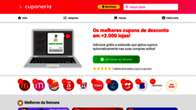 What Cuponeria.com.br website looked like in 2020 (3 years ago)