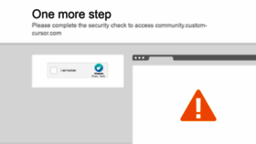 What Community.custom-cursor.com website looked like in 2020 (3 years ago)