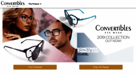 What Convertibleseyewear.com website looked like in 2020 (3 years ago)