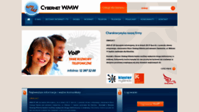 What Cybernetwmw.pl website looked like in 2020 (3 years ago)