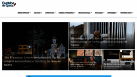 What Curitibadegraca.com.br website looked like in 2020 (5 years ago)