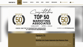 What Century21.co.id website looked like in 2020 (3 years ago)