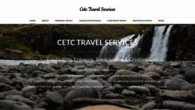 What Cetctravel.com website looked like in 2020 (3 years ago)