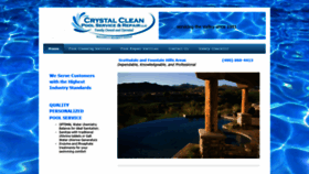 What Ccpoolservice.com website looked like in 2020 (3 years ago)