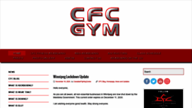 What Cfcgym.net website looked like in 2020 (3 years ago)