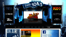 What Cool1047.com website looked like in 2020 (3 years ago)