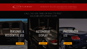 What Carturner.com website looked like in 2020 (3 years ago)