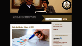 What Catholicbiznetwork.org website looked like in 2020 (3 years ago)