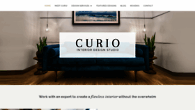 What Curiodesignstudio.com website looked like in 2020 (3 years ago)