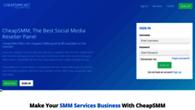 What Cheapsmm.net website looked like in 2020 (3 years ago)