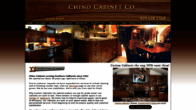 What Chinocabinets.com website looked like in 2020 (3 years ago)
