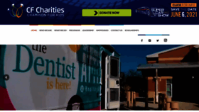 What Cfcharities.org website looked like in 2020 (3 years ago)