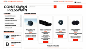 What Connexion-pression.com website looked like in 2020 (4 years ago)