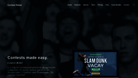 What Contestrebel.com website looked like in 2020 (5 years ago)