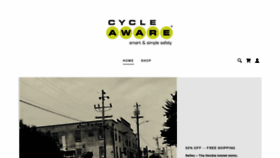 What Cycleaware.com website looked like in 2020 (3 years ago)