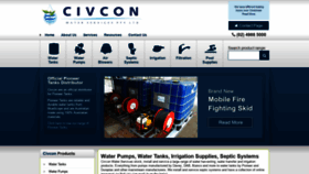 What Civconws.com.au website looked like in 2020 (3 years ago)