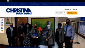 What Christinak12.org website looked like in 2020 (3 years ago)