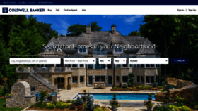 What Coldwellbanker.com website looked like in 2020 (3 years ago)